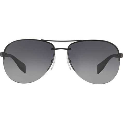 Buy Prada Linea Rossa PS56MS Black Rubber/Grey 